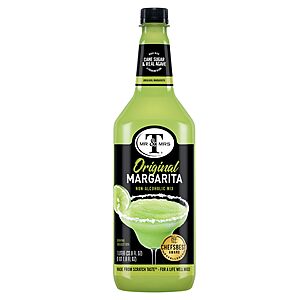 $17.78 or less S&S CLIP Q AMZ Mr & Mrs T Margarita Mix, 1 L bottle (Pack of 4),