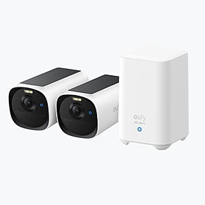 eufyCam E40 2-Cam Kit + HomeBase 2 $160 + Free Shipping