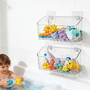 2-Pack Eunion Bath Toy Storage Organizer (2 colors) from $9.82 + Free Shipping