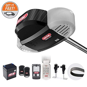 Genie 1-1/4 HPc Belt Drive Garage Door Opener w/ Battery Backup