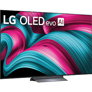 65" LG C5 OLED evo AI 4K UHD Smart TV $1099.99 + Free Shipping