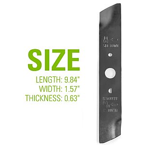 Amazon: Greenworks 20" Replacement Lawn Mower Blades From $11.14 (Reg $19.99, ~44% Off) + FS w/ Prime