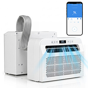 Costway 6500 BTU RV Window Air Conditioner w/ WiFi APP Voice Control 24H Timer $406 + Free Shipping