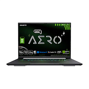 GIGABYTE AERO X16: 16" QHD+ 165Hz IPS, Ryzen Al 7 350, RTX 5060, 32GB DDR5, 1TB SSD $1099.99 + Free Shipping