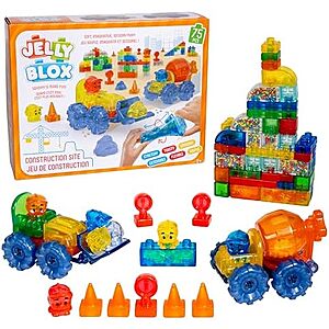 [Prime] $28.39* | 75-Piece Jelly Blox Construction Site Set at Amazon