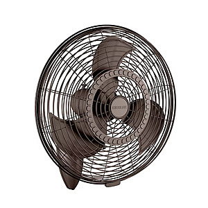 Kichler Pola 24-in Plug in Indoor or Outdoor Bronze Wall Mounted Fan - Free Shipping - $185.71