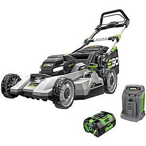 [Prime] $449.99* | EGO Power+ Electric Lawn Mower, Cordless Push with Select Cut, Includes 56V 7.5Ah Battery and Rapid Charger - LM2135 at Amazon