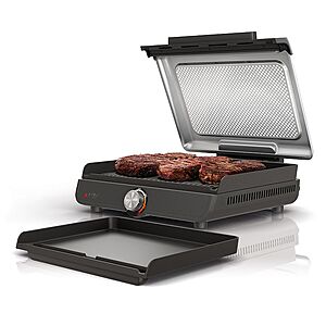 Ninja Sizzle Smokeless Indoor Grill & Griddle w/ Interchangeable Plates + $20 Kohl's Cash $99.99 + Free Shipping
