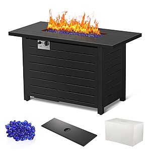 43" R.W.Flame 50,000 BTU Propane Fire Pit Table $89.99 + Free Shipping