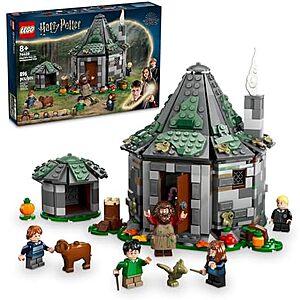 [Prime] $51.99 | 896-Piece LEGO Harry Potter: Philosopher's Stone - Hagrid's Hut: An Unexpected Visit (76428, 2024) at Amazon