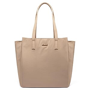 [Prime] 18L LOVEVOOK Women's Medium Tote Bag (Khaki) $7.18 + Free Shipping