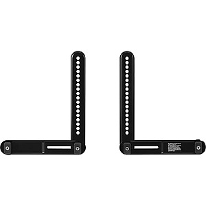 Best Buy essentials™ - Rear Soundbar Wall Mount for Most 15 lb. Soundbars - Black $5.99 + FS Bestbuy.com