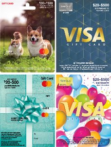 Kroger Family Stores: No Purchase Fee with $150 or more Visa or Mastercard GC
