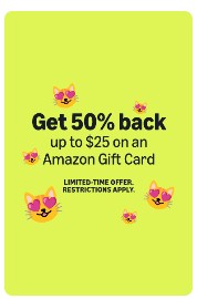 TODAY ONLY!  Amazon Haul - Get 50% Back on Eligible Purchases - Up To $25 As Gift Card