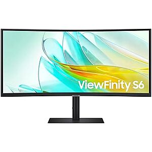 [Prime] $322.23* | 34" Samsung ViewFinity S65UC 3440x1440 100Hz Curved VA Monitor at Amazon