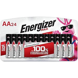 [SnS, AC] $11.41* | 24-Ct Energizer Max AA Alkaline Batteries at Amazon