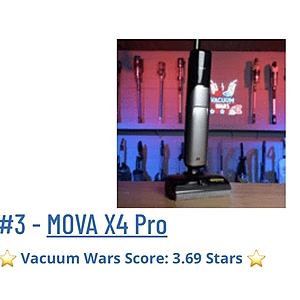 Mova X4 Pro wet dry vaccuum $329