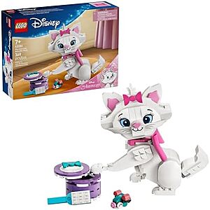 $27.99 | 369-Piece LEGO Disney - The Aristocats Adorable Marie (43286, 2026) at Amazon