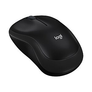 Logitech M185 2.4GHz Wireless Mouse w/ USB Mini Receiver (Black, Swift Grey)  $12.15 + Free Shipping w/ Prime or on $35+