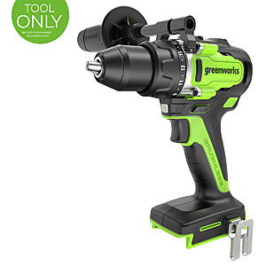Greenworks 24V Cordless Battery 1/2" 800 in/lbs Drill Driver (Tool Only) $59.5