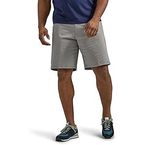 [Prime] $12.79* | Lee Men's Regular and Big & Tall Extreme Motion Flat Front Short at Amazon