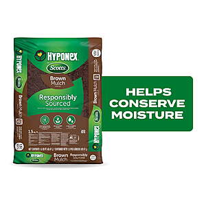 $2 Free Pick Up or FS WALMART+ Hyponex by Scotts Brown Mulch, for Landscapes and Gardens, 1.5 cu. ft.  (Color choice of mulch)