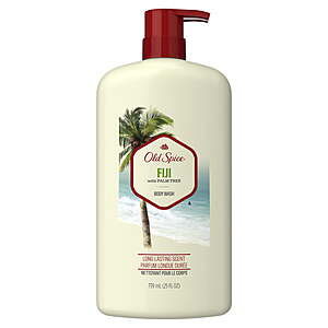 Two for $15.95 get $4 Walmart Cash FS + or Pick UP Old Spice Men's Body Wash Fiji with Palm Tree, 25 oz