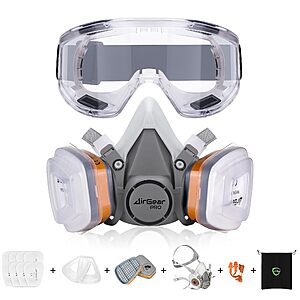 G-500 Reusable Respirator Mask with A1P2 Filters $30.59 S&S