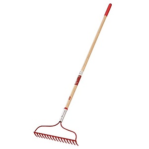Ace 60 in. 16 Tine Steel Bow Rake Wood Handle $19.99