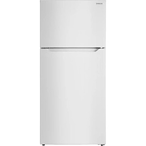 Insignia™ - 28 in. Wide 14.2 Cu. Ft. Top-Freezer Refrigerator with ENERGY STAR Certification - White $399.99 Bestbuy.com