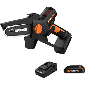 WORX - Nitro 20V 5" Cordless Brushless Pruning Saw (1 x 2.0 Ah Battery and 1 x Charger Included) - Black $84.99 Bestbuy.com