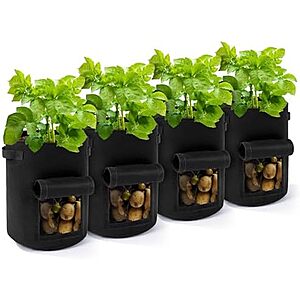 $8.89* | 4-Pk 10-Gallon Backyard Expressions Potato Grow Bags at Amazon
