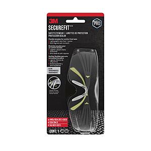 3M SecureFit Plastic Anti-Fog Safety Glasses (Black) $7.49 + Free Pickup at Lowe's