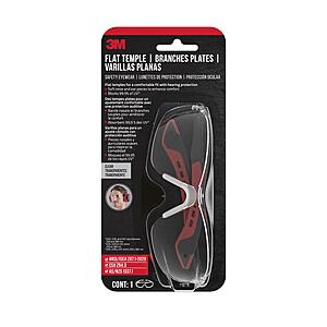 3M Clear Lens Flat Temple Anti-Scratch Plastic Safety Glasses $5.98 + Free Pickup at Lowe's