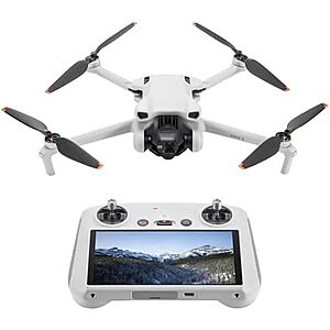 $339* | DJI Mini 3 Drone w/ DJI RC Remote at Amazon