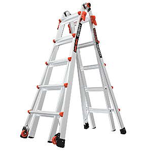 Little Giant Ladders Velocity 22-ft Multi-Position Aluminum Ladder with Wheels $197.03 + Free S&H at Walmart