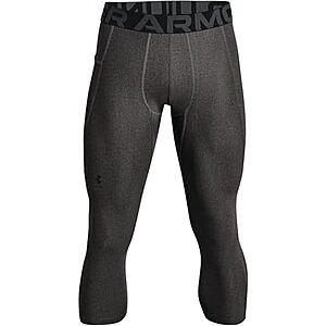 $14.23 | Under Armour Men's HeatGear Armour 3/4 Leggings at Amazon