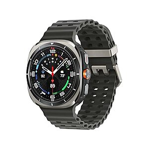 $320 PRIME WOOT FS (NEW) Samsung Galaxy Watch Ultra 47mm (2024) - w/Energy Score, Wellness Tips, Heart Rate Tracking, Sleep Monitor, Fitness Tracker