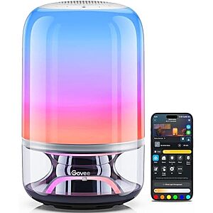 $124.99* | Govee Table Lamp 2 Pro x Sound by JBL Smart Cordless Lamp w/ Speaker at Amazon