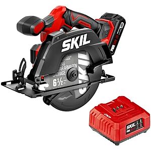 $71.24* | 6.5" SKIL 20V Brushless Cordless Compact Circular Saw Kit w/ 2.0Ah Battery & Charger at Amazon