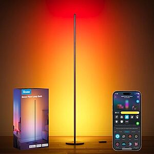 $59.99* | Govee RGBIC 1000lm LED Corner Floor Lamp w/ SmartThings, Alexa & Matter at Amazon
