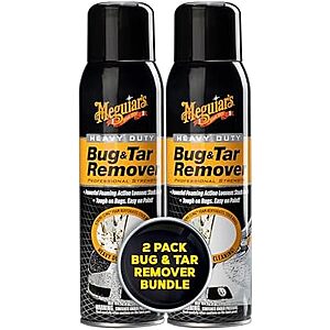 $9.73* | 2-Pk 15-Oz Meguiar's Bug & Tar Remover at Amazon