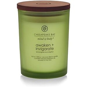 $7.50* | Chesapeake Bay Candle Medium Jar Candle (Awaken + Invigorate) at Amazon