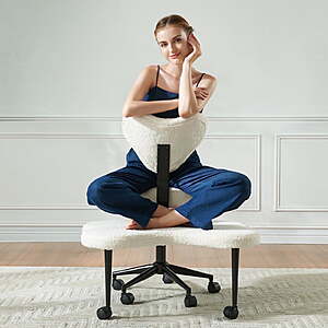Pinmoco Cross Legged Office Chair $63.12
