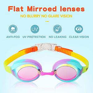 50% Off Kids Swim Goggles 2-Pack (Ages 3–12) – Only $6.74 at Amazon