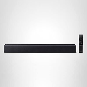 Samsung B-Series Soundbar HW B400F 2.0 ch Soundbar with Built in Subwoofer (2025 Model) One Remote Control, Surround Sound Expansion, Voice Enhance Mode $79.99