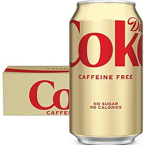 $4.68* | 12-Pk 12-Oz Diet Coke Caffeine Free Soda at Amazon