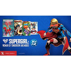 30-Item Supergirl Woman of Tomorrow Book Bundle (PC Digital Download): Krypto: The Last Dog of Krypton, Lobo: Portrait of a Bastich & More $18
