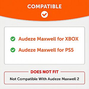 [Amazon Business] Wicked Cushions Cooling Gel Replacement Earpads for Audeze Maxwell Headphones (Black) $18.45 + Free Shipping w/ Prime or on $35+