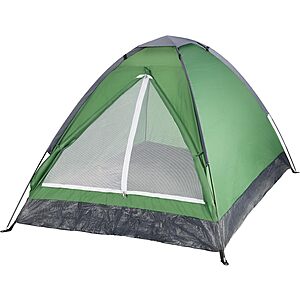 Wakeman Outdoors 2-Person Camping Tent w/ Rain Fly & Carrying Bag (Green) $16.01 + Free Shipping w/ Prime or on $35+